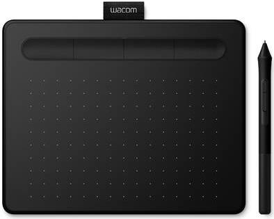Wacom Intuos Creative Pen Small - Digitalisierer - 15,2 x 9,5 cm - elektromagnetisch - 4 Tasten - kabelgebunden - USB - Schwarz (CTL-4100K-N) von Wacom
