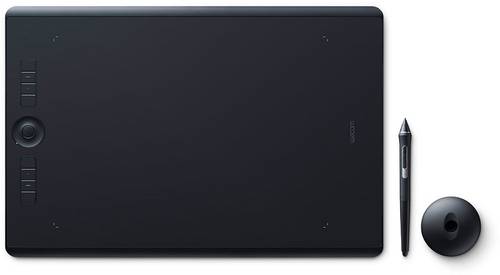 Wacom Intuos Pro L PTH-860 (FR, ES, IT, NL) Bluetooth® Grafiktablett Schwarz von Wacom