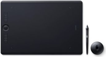 Wacom Intuos Pro Large - Digitalisierer - rechts- und linkshändig - 31.1 x 21.6 cm - Multi-Touch - elektromagnetisch - 8 Tasten - kabellos, kabelgebunden - USB, Bluetooth - Schwarz Wacom Intuos Pro Large - Digitalisierer - rechts- und linkshändig - 31.1 x 21.6 cm - Multi-Touch - elektromagnetisch - 8 Tasten - kabellos, kabelgebunden - USB, Bluetooth - Schwarz von Wacom