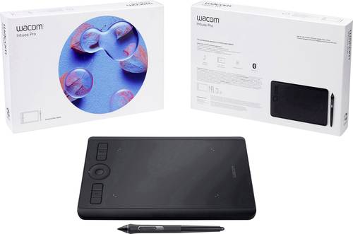 Wacom Intuos Pro S USB Grafiktablett Schwarz von Wacom