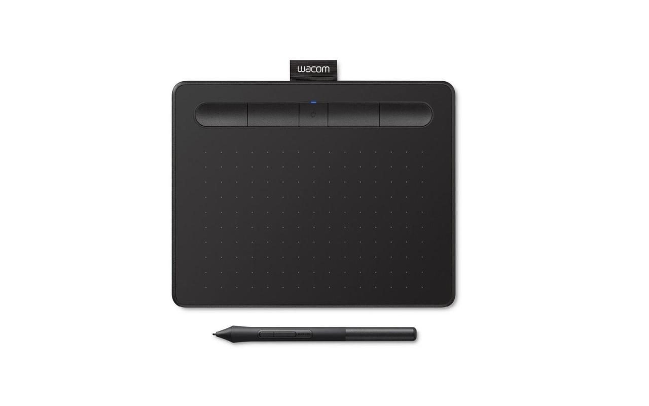 Wacom Intuos S Bluetooth, Schwarz Grafiktablet von Wacom