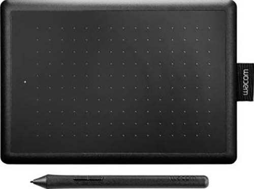 Wacom One small Kabelgebunden Grafiktablett Schwarz, Rot von Wacom