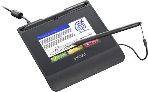 Wacom Signature Set STU-540 & sign pro PDF USB Stift-Display, Unterschriften-Pad Schwarz von Wacom