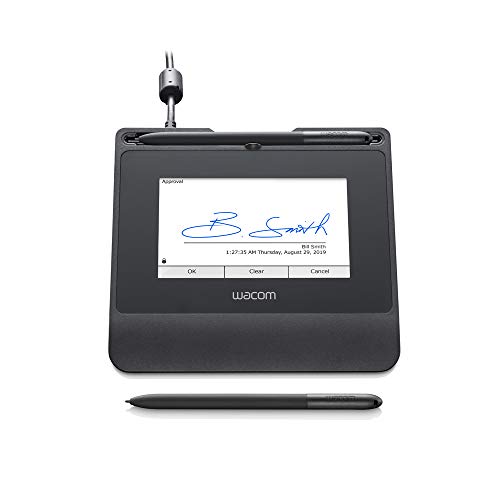 Wacom Signature Set m. 5 Zoll reflektiven Farb-LCD STU-540 Pad & sign pro PDF for Windows. Für elektron.Unterschriften in Echtzeit mit dem kabel- und batterielosen Stift u. der Software sign pro PDF von Wacom