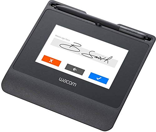 Wacom Signature Set m. 5 Zoll reflektiven Farb-LCD STU-540 Pad & sign pro PDF for Windows. Für elektron.Unterschriften in Echtzeit mit dem kabel- und batterielosen Stift u. der Software sign pro PDF von Wacom