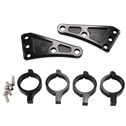 Wadakada 41 MM Motorrad Scheinwerfer Halterung CNC Aluminiumlegierung Schwarz für Gabelrohre M10 Bolzenloch Wadakada 41 MM Motorrad Scheinwerfer Halterung CNC Aluminiumlegierung Schwarz für Gabelrohre M10 Bolzenloch von Wadakada