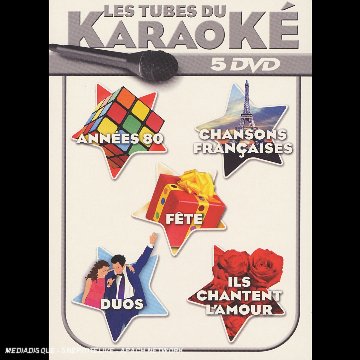 Les tubes du karaoké : Années 80 / Chansons françaises / Fête / Duos / Ils chantent l'amour - Coffret 5 DVD von Wagram vidéo