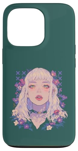 Süße Manga-Hexenblütenpflanze im Altsommer-Anime-Stil Hülle für iPhone 13 Pro Süße Manga-Hexenblütenpflanze im Altsommer-Anime-Stil Hülle für iPhone 13 Pro von Waiifu Cool Anime manga Summer Time co.