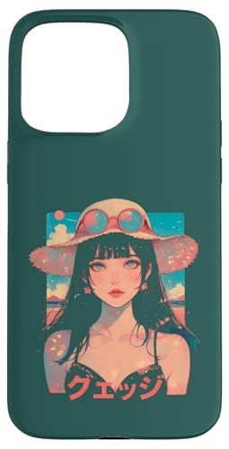 Summer Vacation Beach Anime Manga Alt Japan Sunny Retro Hülle für iPhone 15 Pro Max Summer Vacation Beach Anime Manga Alt Japan Sunny Retro Hülle für iPhone 15 Pro Max von Waiifu Cool Anime manga Summer Time co.