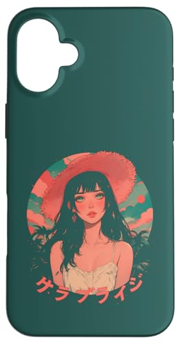 Summer Vacation Beach Anime Manga Alt Japan Sunny Retro Hülle für iPhone 16 Plus Summer Vacation Beach Anime Manga Alt Japan Sunny Retro Hülle für iPhone 16 Plus von Waiifu Cool Anime manga Summer Time co.