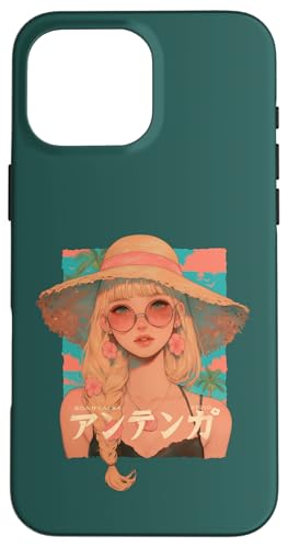 Summer Vacation Beach Anime Manga Alt Japan Sunny Retro Hülle für iPhone 16 Pro Max Summer Vacation Beach Anime Manga Alt Japan Sunny Retro Hülle für iPhone 16 Pro Max von Waiifu Cool Anime manga Summer Time co.