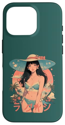 Summer Vacation Beach Anime Manga Alt Japan Sunny Retro Hülle für iPhone 16 Pro Summer Vacation Beach Anime Manga Alt Japan Sunny Retro Hülle für iPhone 16 Pro von Waiifu Cool Anime manga Summer Time co.