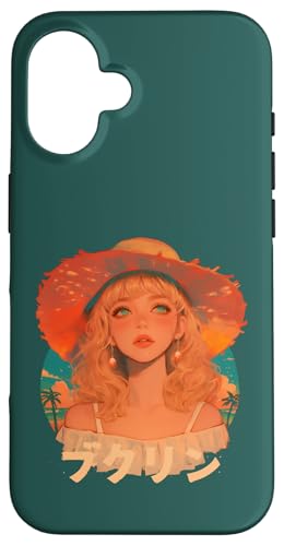Summer Vacation Beach Anime Manga Alt Japan Sunny Retro Hülle für iPhone 16 Summer Vacation Beach Anime Manga Alt Japan Sunny Retro Hülle für iPhone 16 von Waiifu Cool Anime manga Summer Time co.