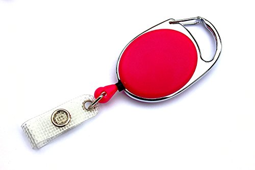 Waizmann.IDeaS® 1x Ausweisjojo Jojo Zipper Ausweishalter Kartenhalter Schlaufenclip Aufrollmechanismus Schlüsselanhänger von Waizmann.IDeaS