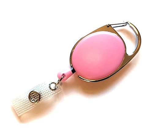 Waizmann.IDeaS® 1x Ausweisjojo Jojo Zipper Ausweishalter Kartenhalter Schlaufenclip Aufrollmechanismus Schlüsselanhänger von Waizmann.IDeaS