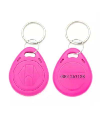 Waizmann.IDeaS® 1x PINK RFID 125Khz Transponder KeyFob Token Chip Schlüsselanhänger Zutrittskontrolle von Waizmann.IDeaS