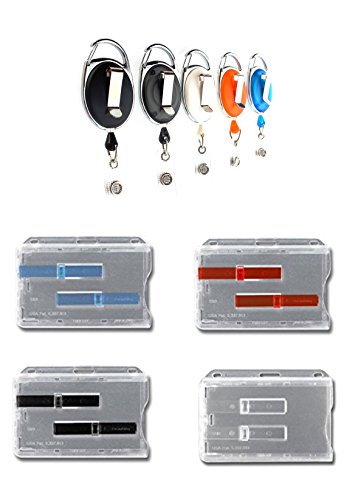 Waizmann.IDeaS 1x Ausweis-Set Ausweisset - Kartenhülle Kartenhalter Ausweishülle mit 2 TRANSPARENTE Schieber für 2 Karten & Ausweiszipper Ausweishalter Ausweisjojo mit GÜRTELCLIP GROSSE FARBAUSWAHL Waizmann.IDeaS 1x Ausweis-Set Ausweisset - Kartenhülle Kartenhalter Ausweishülle mit 2 TRANSPARENTE Schieber für 2 Karten & Ausweiszipper Ausweishalter Ausweisjojo mit GÜRTELCLIP GROSSE FARBAUSWAHL von Waizmann.IDeaS