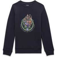 Wakanda Forever Characters Composition Kinder Sweatshirt - Navy - 5-6 Jahre von Wakanda Forever