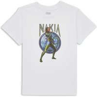 Wakanda Forever Nakia Kinder T-Shirt - Weiß - 11-12 Jahre von Wakanda Forever