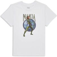 Wakanda Forever Nakia Kinder T-Shirt - Weiß - 7-8 Jahre von Wakanda Forever