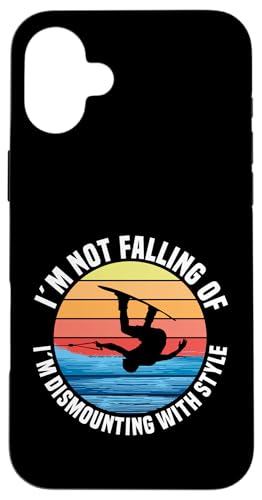 Wakeboard Demontage mit Stil Wakeboarder Wakesurfer Hülle für iPhone 16 Plus von Wakeboarding Outfit for Wakesurfing Fans