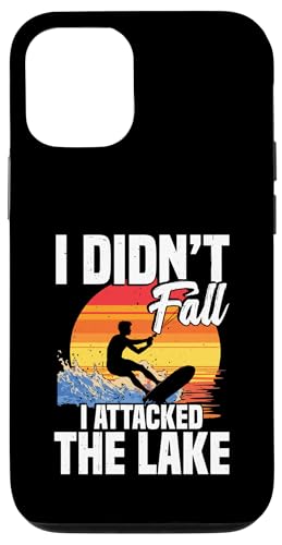 Wakeboarder I Didn´t Fall Wakesurf Board Wakesurfen Hülle für iPhone 12/12 Pro von Wakeboarding Outfit for Wakesurfing Fans