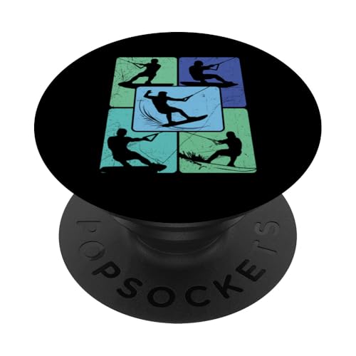 Wakeboarding Board Wakeboarder Wakesurfer Wakesurfen PopSockets Klebender PopGrip Wakeboarding Board Wakeboarder Wakesurfer Wakesurfen PopSockets Klebender PopGrip von Wakeboarding Outfit for Wakesurfing Fans