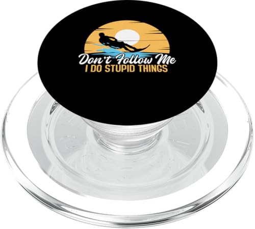Wakesurf Board Don´t Follow Me Wakeboarder Wakeboarder Wakeboarden PopSockets PopGrip für MagSafe von Wakeboarding Outfit for Wakesurfing Fans