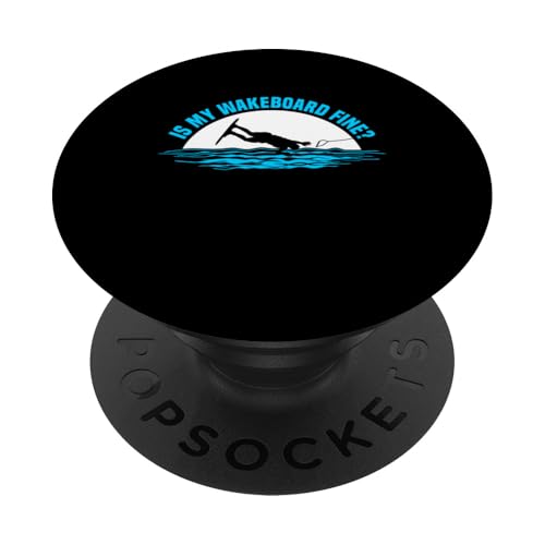 Wakesurf Board Fine Wakeboard Wakeboarding Wakesurfen PopSockets Klebender PopGrip von Wakeboarding Outfit for Wakesurfing Fans