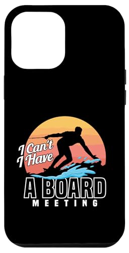 Wakesurfer Board Meeting Wakeboarding Wakeboard Liebhaber Hülle für iPhone 12 Pro Max von Wakeboarding Outfit for Wakesurfing Fans