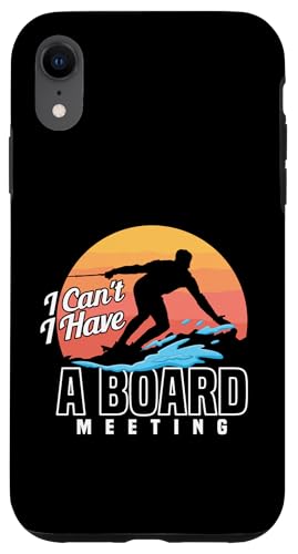 Wakesurfer Board Meeting Wakeboarding Wakeboard Liebhaber Hülle für iPhone XR Wakesurfer Board Meeting Wakeboarding Wakeboard Liebhaber Hülle für iPhone XR von Wakeboarding Outfit for Wakesurfing Fans