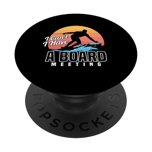 Wakesurfer Board Meeting Wakeboarding Wakeboard Liebhaber PopSockets Klebender PopGrip von Wakeboarding Outfit for Wakesurfing Fans