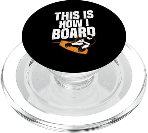 Wakesurfing This Is How I Board Wakeboarder PopSockets PopGrip für MagSafe von Wakeboarding Outfit for Wakesurfing Fans