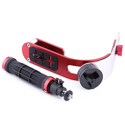 Kamera Stabilisator, Spiegelreflexkamera Stabilisator, Professioneller Handvideostabilisator Handgriffstabilisator Halterung für Kamera Mit Wasserwaage und Daumenstabilisator Kamera Stabilisator, Spiegelreflexkamera Stabilisator, Professioneller Handvideostabilisator Handgriffstabilisator Halterung für Kamera Mit Wasserwaage und Daumenstabilisator von Wakects