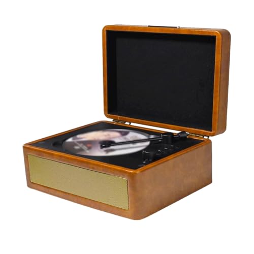 Wakects CD Player, USB Drive Wiedergabe, Drahtloses Musik Streaming mit Dual Lautsprechern für 6 8 Stunden Playtime, Tragbarer Musikplayer Unterstützt die Wiedergabe von TF (Khaki) von Wakects