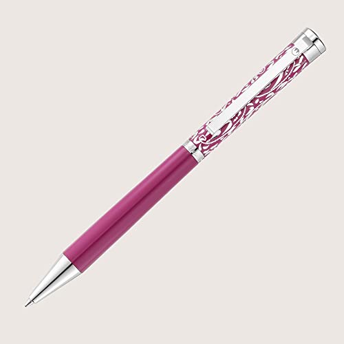 WaldMann XETRA VIENNA Drehkugelschreiber Lack pink mit Handgravur - Special Edition von WaldMann