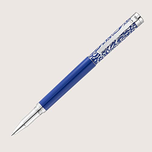XETRA VIENNA Roller Ball Lack blau mit Handgravur - Special Edition von WaldMann