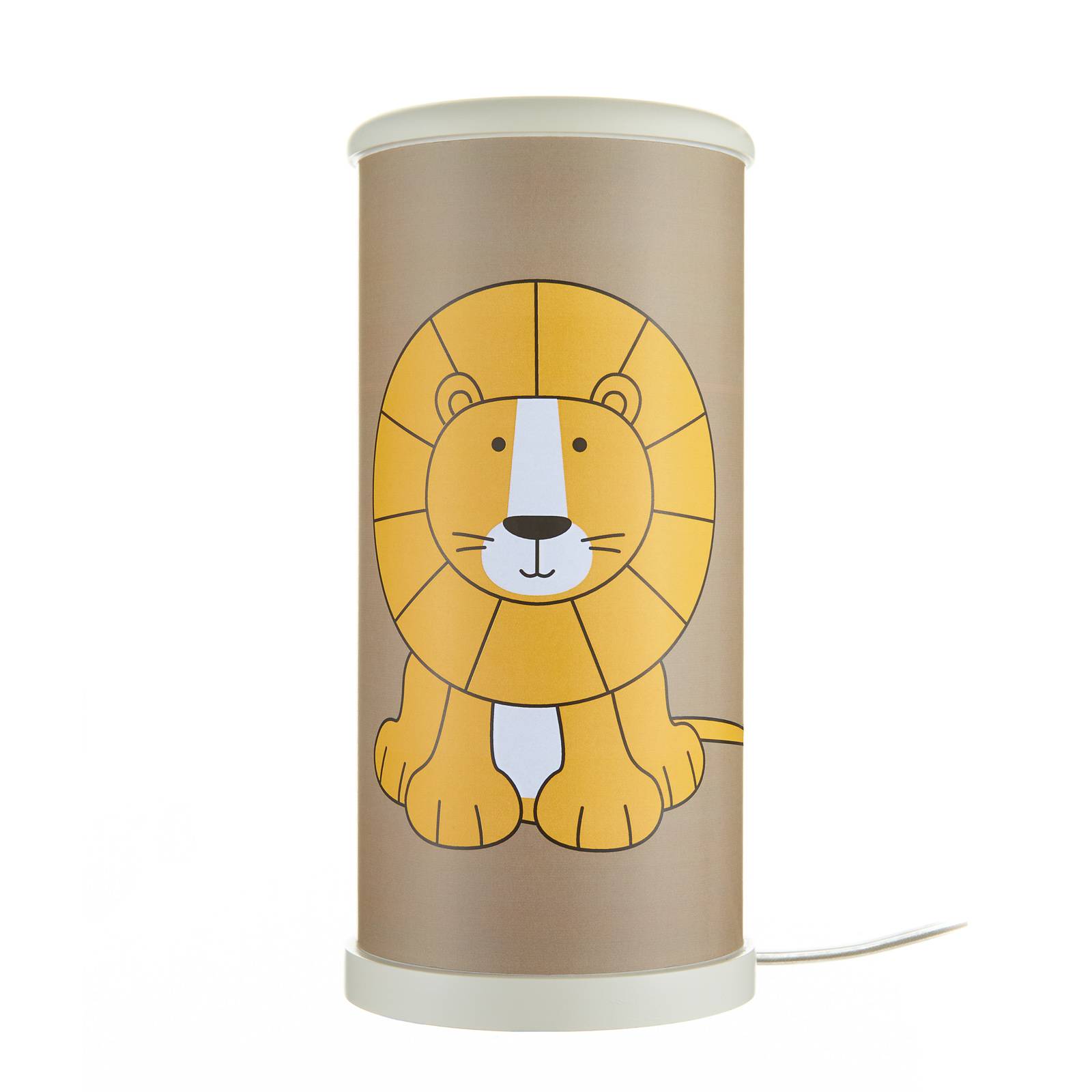 LED-Tischleuchte Löwe für Kinderzimmer von Waldi-Leuchten GmbH