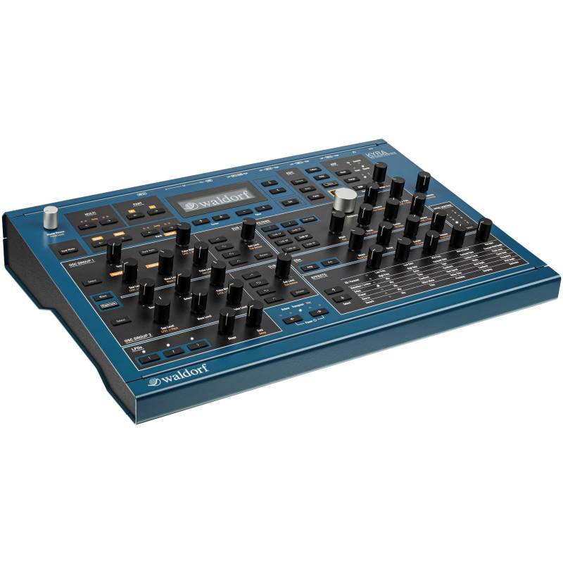 (B-Ware) Waldorf Kyra SE Seablue 128 Voice FPGA Virtual Analogue Synthesizer von Waldorf