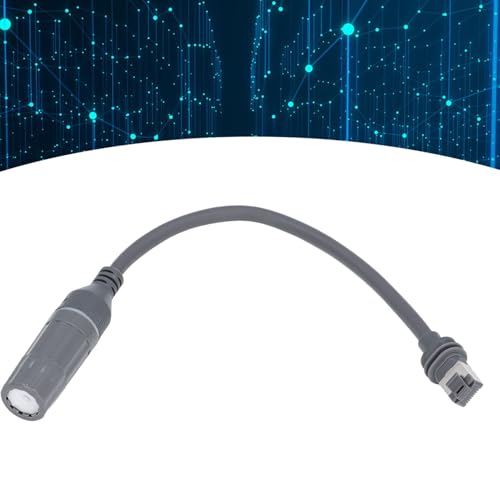 1200-Mbit/s-SPX-zu-RJ45-Adapter, Wasserdichtes Kabel mit Abschirmung für Nahtlosen Internetzugang, Kompatibel mit Rechteckigem Gen3-Satelliten, Sowohl für die Satellitenschüssel von Walfront