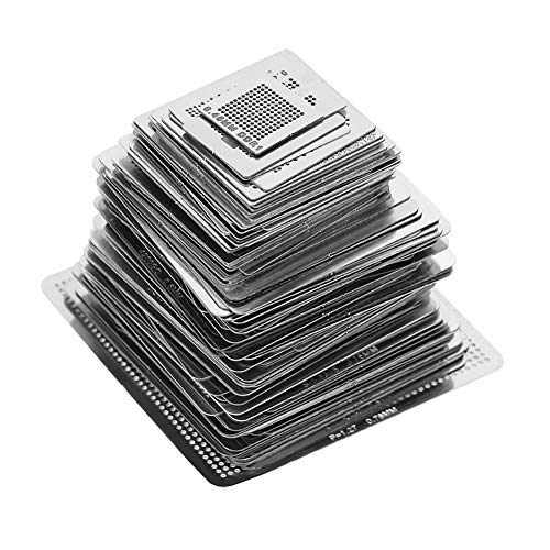 130 STÜCKE Universal BGA Reballing Schablonen Lötstahlgeflecht Direkt Set Kit Rework Net Telefon Reparaturwerkzeuge 130 STÜCKE Universal BGA Reballing Schablonen Lötstahlgeflecht Direkt Set Kit Rework Net Telefon Reparaturwerkzeuge von Walfront