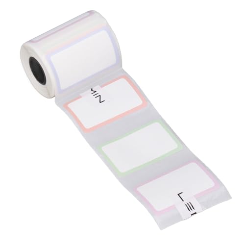 150 Blätter Rollen Direkte Thermaletiketten, Clear -Schriftarten Preisschild Aufkleber Kompatibel mit L1S Pro -Drucker, Innen- und Außengebrauch (40 x 25 mm / 1,57 x 0,98 Zoll von Walfront