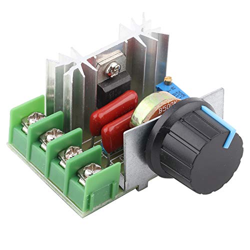 25A 50-220 V 2000 W Spannungsregler Motor Drehzahlregler AC, Modul Geschwindigkeitsregler Motor Dimmer SCR von Walfront