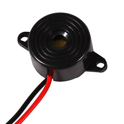 3-Pack DC 3V-24V Piezo Electric Buzzer Alarm Aktiv Buzzer Loud mit 100mm Soundkabel 3-Pack DC 3V-24V Piezo Electric Buzzer Alarm Aktiv Buzzer Loud mit 100mm Soundkabel von Walfront