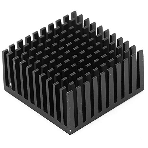 5 Stück Aluminium-Kühlkörper 40 X 20 X 40 Mm Kühler Kühlkörper Kühler Zum Kühlen von GPU-IC-Chips(Schwarz) von Walfront