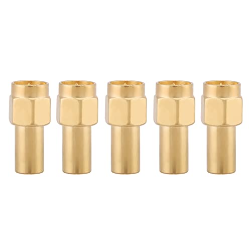 5 Stück SMA-Stecker 50 Ohm Abschlusswiderstand SMA-HF-Koaxial-Terminierungsstecker-Adapter, SMA-Stecker HF-Koaxial-Terminierung Lädt 2 W von Walfront