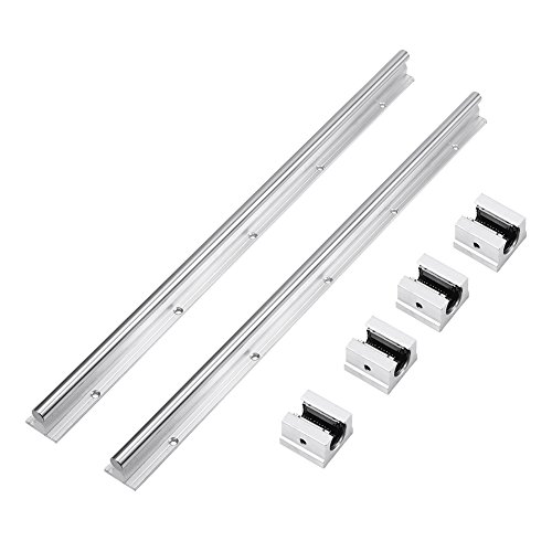 CNC Linearführung Way Rail Kit Set - 2 Stücke Voll Unterstützung SBR 12-500mm 12mm Kugellager Linear Slide Rail Shaft + 4 Stücke SBR12UU Blockbearing CNC Linearführung Way Rail Kit Set - 2 Stücke Voll Unterstützung SBR 12-500mm 12mm Kugellager Linear Slide Rail Shaft + 4 Stücke SBR12UU Blockbearing von Walfront