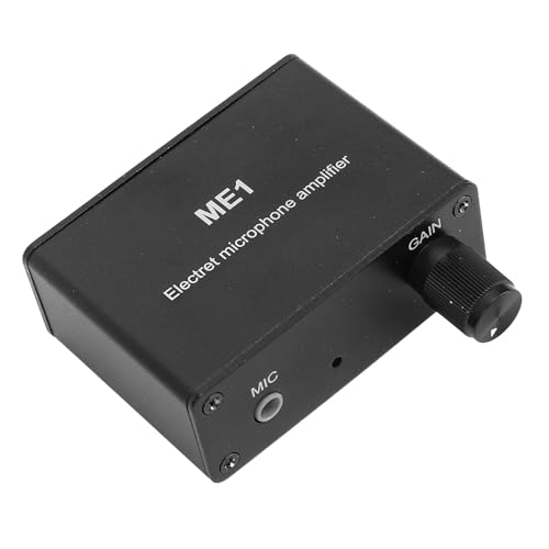 Elektret-Mikrofonverstärker, Tonvorverstärker, Mikrofonverstärker, 3,5-mm-Eingang für Elektret-Mikrofon oder Kondensatormikrofon von Walfront