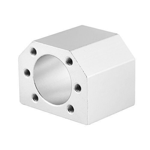 Gehäusehalterung für SFU1605 / 1610. Aluminiumlegierung Kugelgewindemutter. Kugelmutter Gehäuse Anode und Hartoxidation DSG16H von Walfront