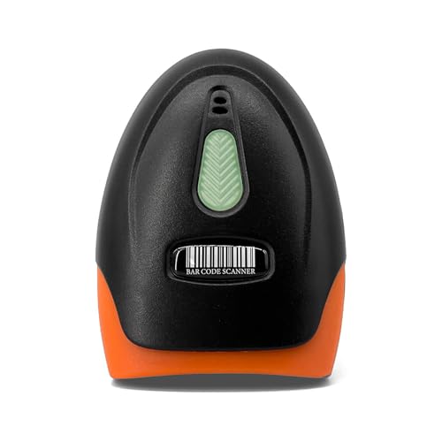 Handheld -Barcode -Scanner 1D 2D QR Book Scanner Handbuch Continuous Scanning USB -Kabelbalkenleser (USB & 2.4G & BT Connect) von Walfront